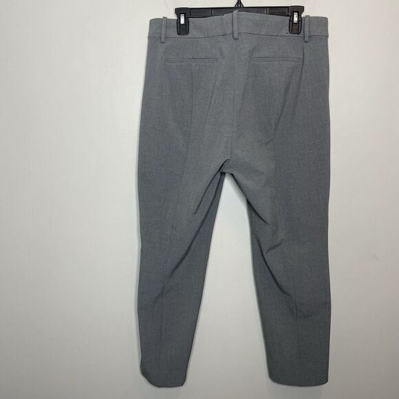 J.CREW Ruby Pants Women 14 Slim Cropped NEW Gray Stretch Twill J5292 - Picture 5 of 13
